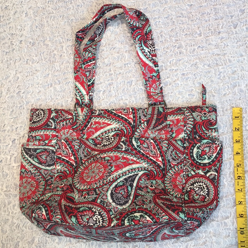 Paisley print bag